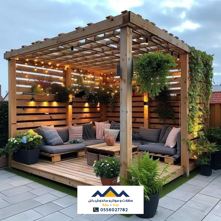 تركيب برجولات حدائق بجدة