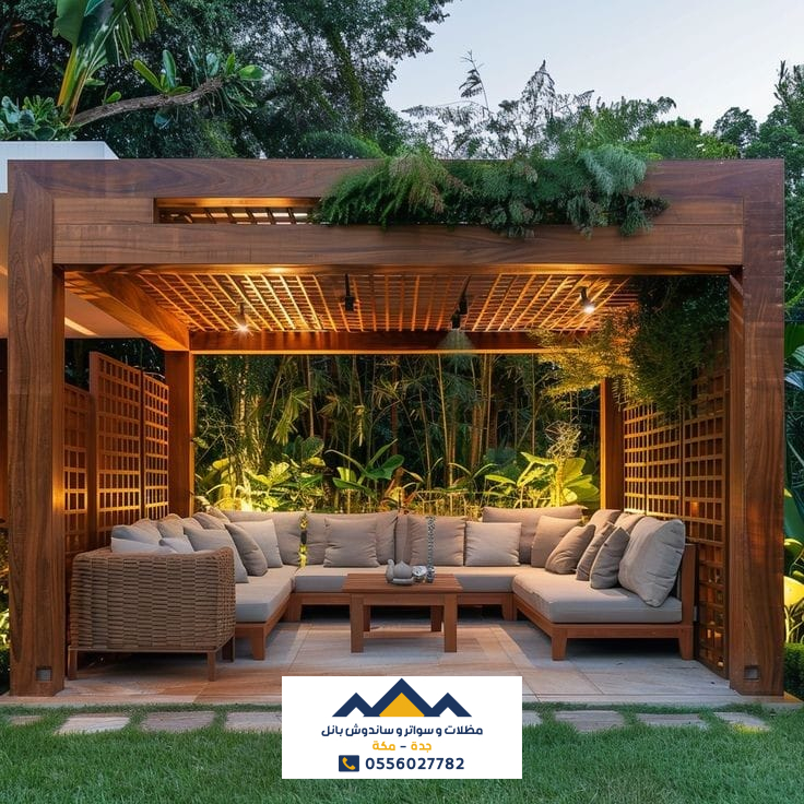 برجولات حدائق جدة