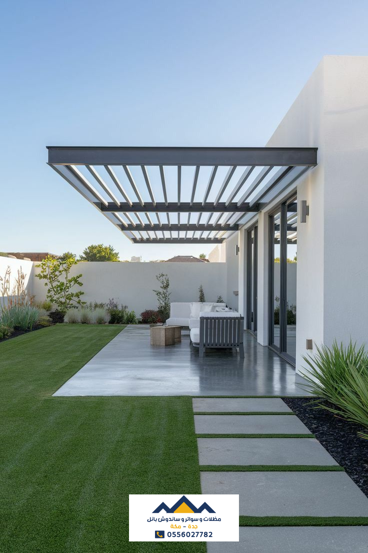 صيانة مظلات مداخل المنازل