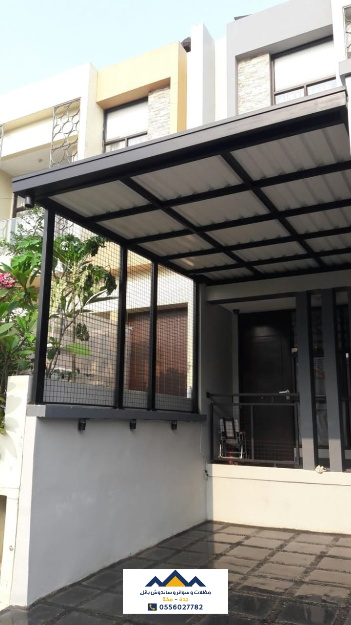 مظلات مداخل المنازل