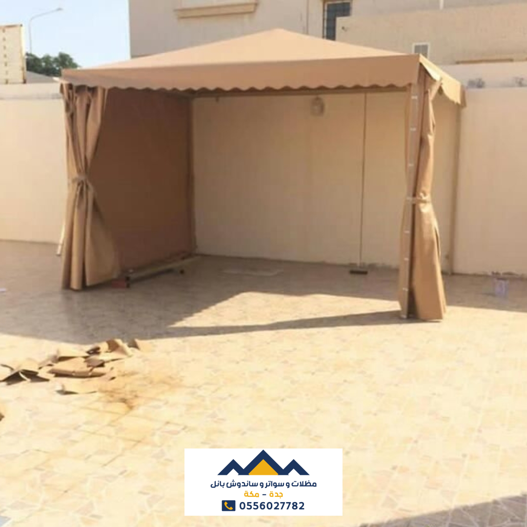 تركيب مظلات جلد PVC في جدة